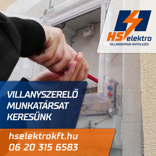villanyszerelő állás